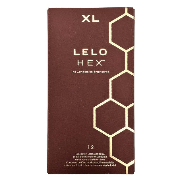Prezervative LELO - HEX XL, lubrifiate si rezistente, 58mm, 1 cutie x 12 buc 1 Prezervative LELO - HEX XL