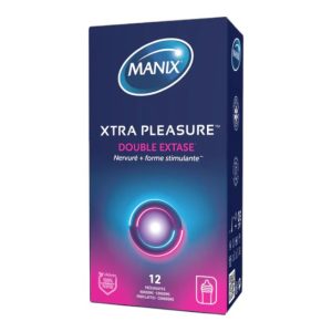 Prezervative MANIX Xtra Pleasure - Double Extase