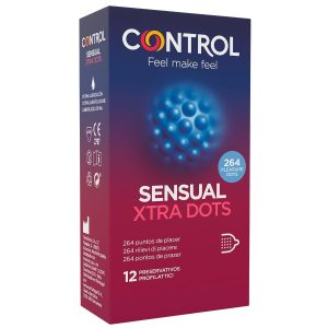 Prezervative cu striatii CONTROL XTRA DOTS