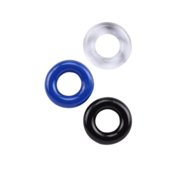 Set 3 inele pentru penis CHISA GK POWER Donut Rings