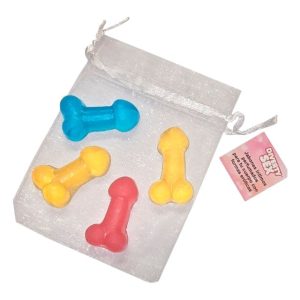 Set 4 mini săpunuri în formă de penis DIABLO PICANTE