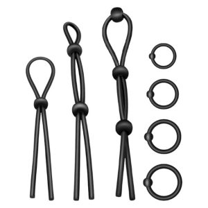 Set 7 inele pentru penis ADDICTED TOYS Flexible Cock Ring Set