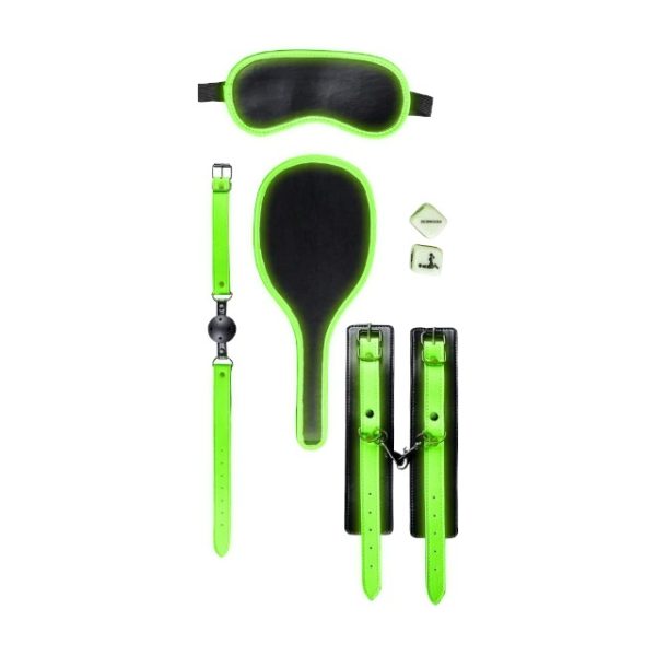 Set OUCH! Bondage Kit Glow In The Dark