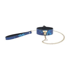 Set OUCH! Collar with Leash - Florence Collection
