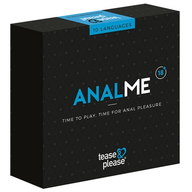 Set jocuri erotice Tease & Please - ANAL ME, cu dop, lant anal si lubrifiant, 3 piese 1 Set jocuri erotice Tease & Please - ANAL ME