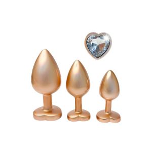 Set plug anal DREAMTOYS Pearl Gold Plug