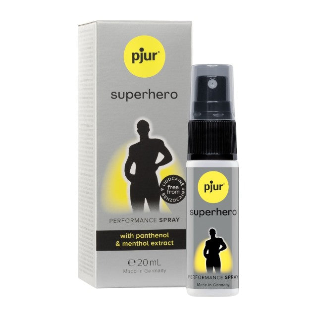 Spray Pjur Superhero Performance, pentru intarzierea ejacularii, 20 ml 1 Spray Pjur Superhero Performance, pentru intarzierea ejacularii, 20 ml – ofertă, preț și specificații