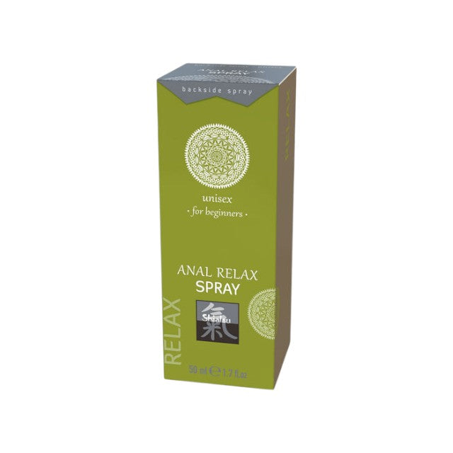 Spray pentru relaxare anală SHIATSU Anal Relax Spray, unisex, cu aloe vera, potrivit pentru începători, 50 ml 1 Spray pentru relaxare anală SHIATSU Anal Relax Spray