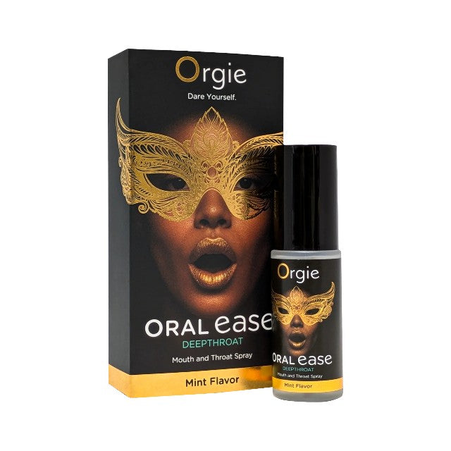 Spray pentru sex oral adânc ORGIE Oral Ease Deepthroat, cu aromă de mentă, 15 ml 1 Spray pentru sex oral adânc ORGIE Oral Ease Deepthroat