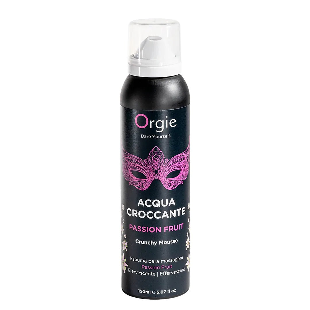Spuma Orgie - Acqua Croccante, pentru masaj erotic, cu aroma de fructul pasiunii, 150 ml 1 Spuma Orgie - Acqua Croccante