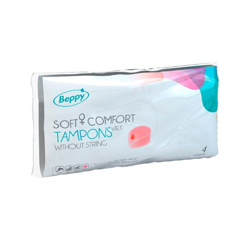 Tampoane interne - bureti menstruatie, Beppy Soft & Comfort Wet, 4 buc 1 Tampoane interne - bureti menstruatie