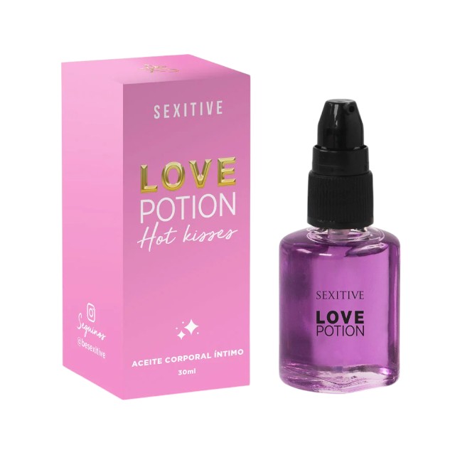 Ulei comestibil SEXITIVE Love Potion - Cotton Candy, pentru masaj și sex oral, efect de încălzire, aromă de vată de zahăr, 30 ml (P13305) 1 Ulei comestibil SEXITIVE Love Potion - Cotton Candy