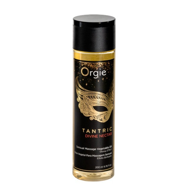 Ulei pentru masaj ORGIE Tantric Divine Nectar, formulă naturală cu ulei de argan, aromă de vin alb și rodie, 200 ml 1 Ulei pentru masaj ORGIE Tantric Divine Nectar