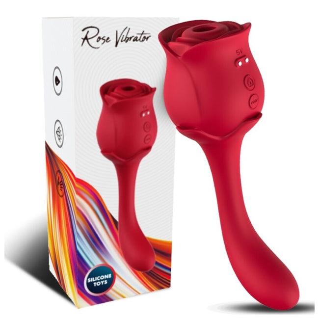 Vibrator Armony - Roselover, pentru stimularea punctului G si aspirarea clitoridiana, 10 functii de vibrare 1 Vibrator Armony - Roselover