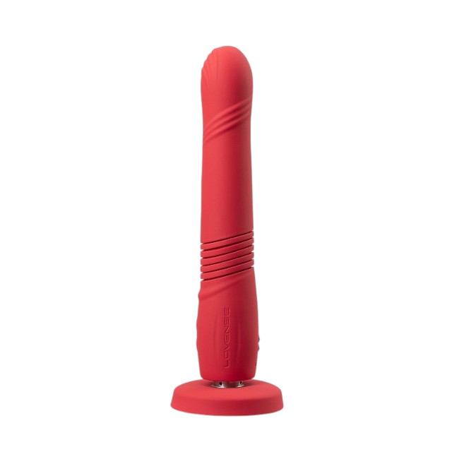 Vibrator LOVENSE Gravity, control prin aplicație, cu funcție de penetrare automată, vibrații nelimitate, 27 cm, roșu 1 Vibrator LOVENSE Gravity