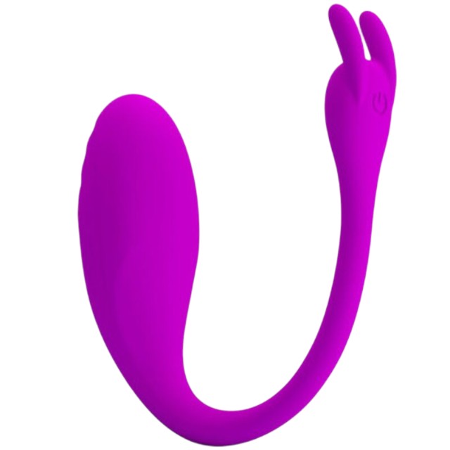 Vibrator PRETTYLOVE APP - CATALINA, 4 functii vibratie, roz 1 Vibrator PRETTYLOVE APP - CATALINA