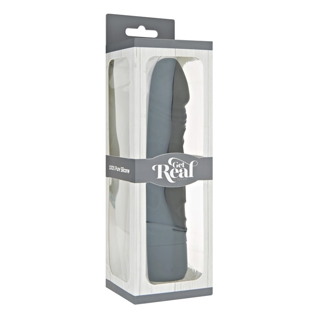 Vibrator clasic Toy Joy - Get Real, 7 moduri de vibrare, negru, 20.1 cm 1 Vibrator clasic Toy Joy - Get Real