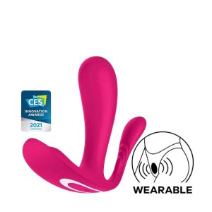 Vibrator cu dubla prenetrare SATISFYER - Top Secret