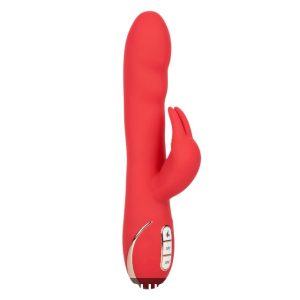 Vibrator cu stimulator JACK RABBIT Heated Silicone Ultra-Soft Rabbit
