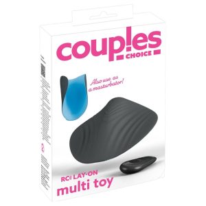Vibrator cupluri COUPLES CHOICE Lay-on Multi Toy