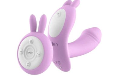 Home v2 10 Vibrator Dublu pentru Chilot LETEN Wearable Butterfly