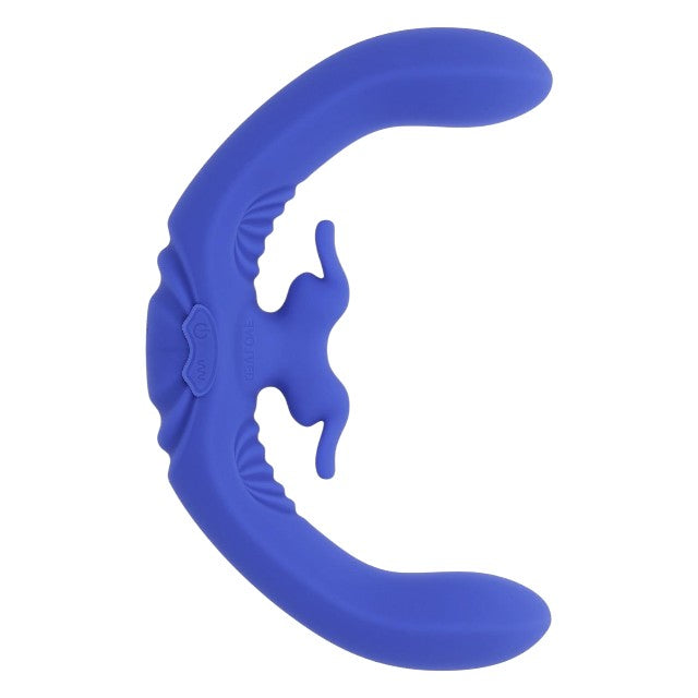 Vibrator pentru cupluri EVOLVED Lovebirds, cu telecomandă, 3 motoare cu 10 funcții de vibrație, rezistent la apă, mov 1 Vibrator pentru cupluri EVOLVED Lovebirds