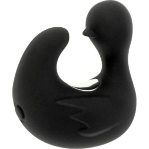 Vibrator pentru deget BLACK & SILVER Ducky Vibrating Thimble