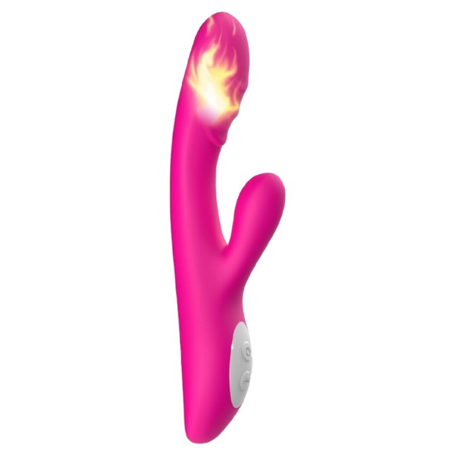 Vibrator rabbit ARMONY Spark Vibrator, cu funcție de încălzire, 9 funcții de vibrație, silențios, rezistent la apă, roz 1 Vibrator rabbit ARMONY Spark Vibrator