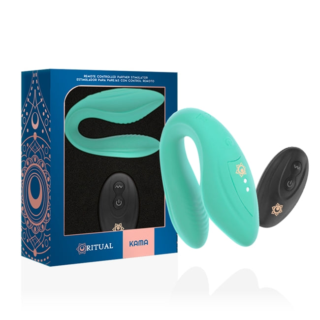 Vibrator stimulator RITHUAL KAMA cu telecomandă și 10 funcții de vibrații 1 Vibrator stimulator RITHUAL KAMA cu telecomandă și 10 funcții de vibrații