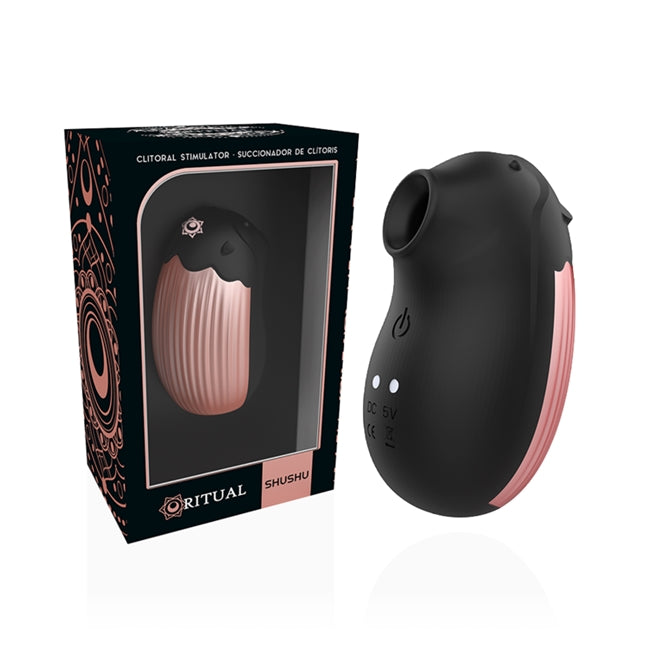 Vibrator stimulator RITHUAL SHUSHU, 10 funcții de vibrații, Negru 1 Vibrator stimulator RITHUAL SHUSHU