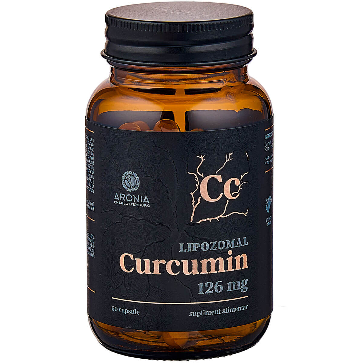 Curcumin Lipozomal — 60 capsule care conțin Curcumină și au capacitate de absorbție de peste 99% în organism 1 Curcumin Lipozomal — 60 capsule care conțin Curcumină și au capacitate de absorbție de peste 99% în organism