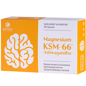 Magnesium + Ashwagandha KSM-66 — un duo natural care susține calmul