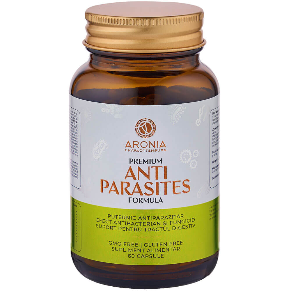 Premium Anti Parasites Formula: 60 de capsule pentru eliminarea paraziților intestinali și susținerea sănătății digestive 1 Premium Anti Parasites Formula: 60 de capsule pentru eliminarea paraziților intestinali și susținerea sănătății digestive