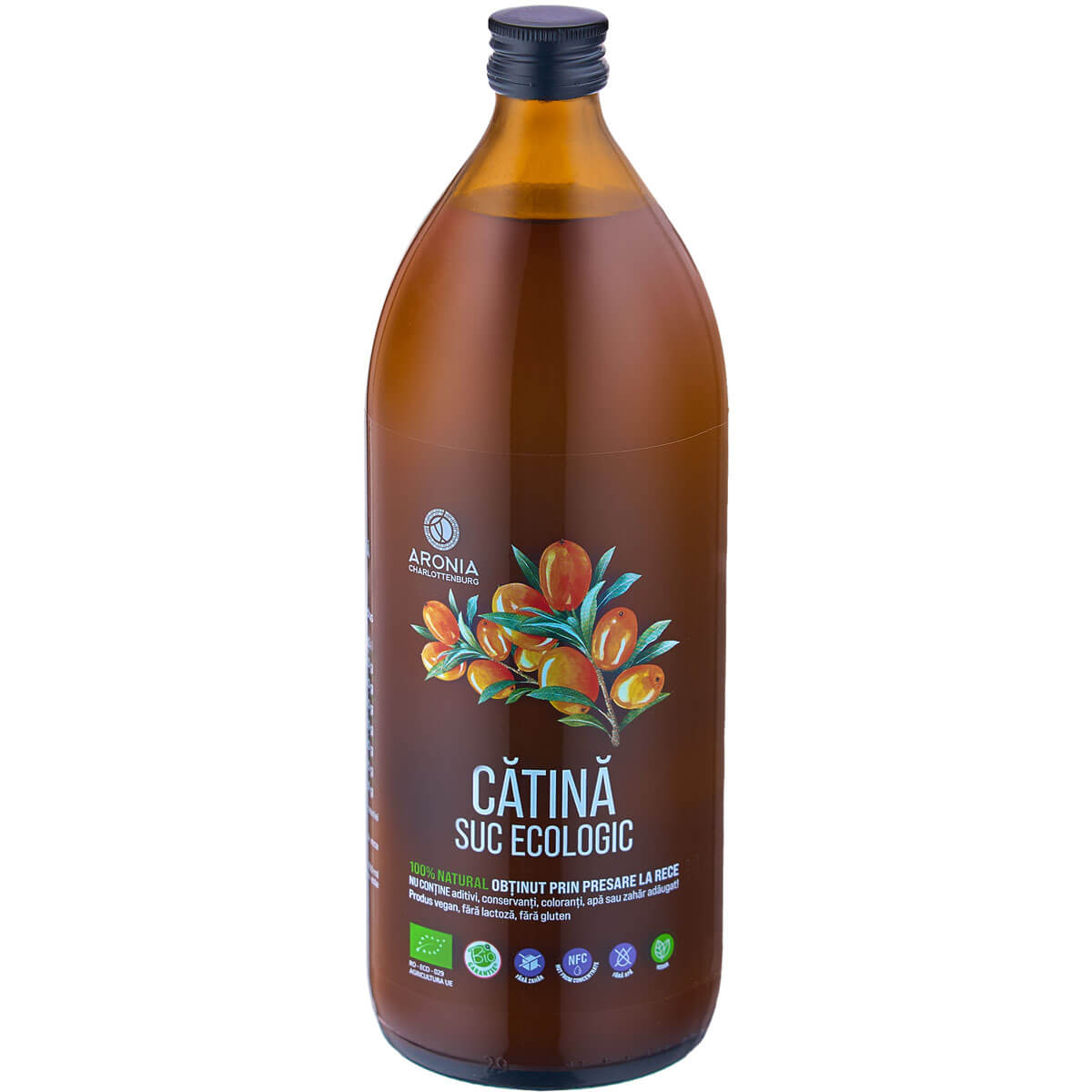 Suc de Cătină 100% Natural și Ecologic - 1 litru 1 Suc de Cătină 100% Natural și Ecologic - 1 litru
