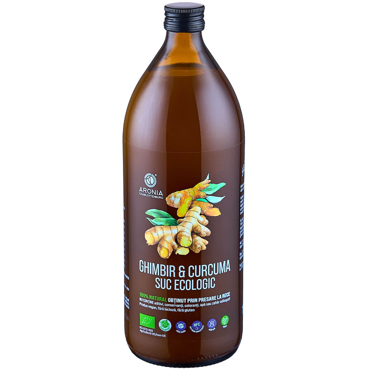 Suc de Ghimbir și Curcuma 100% Natural și Ecologic la 1 Litru 1 Suc de Ghimbir și Curcuma 100% Natural și Ecologic la 1 Litru